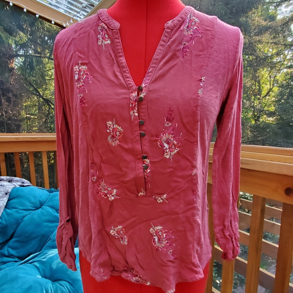 Free People Pink Top XS